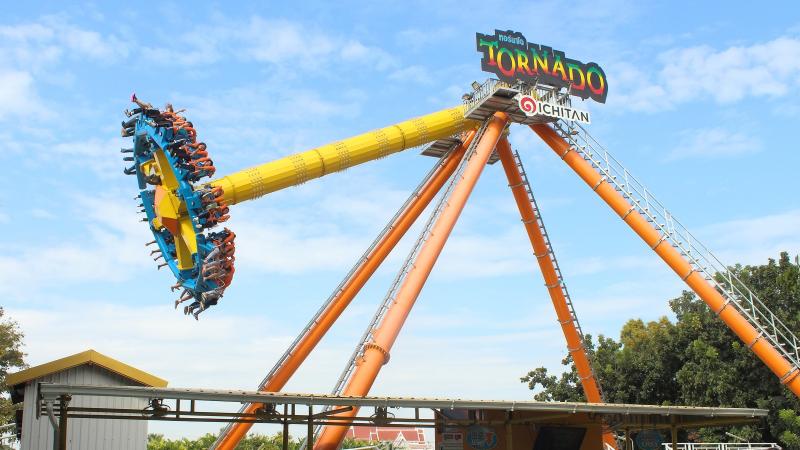 Аттракцион Tornado в парке Dream World
