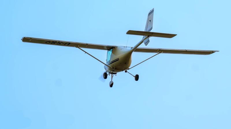 Лёгкий самолёт Storch в небе